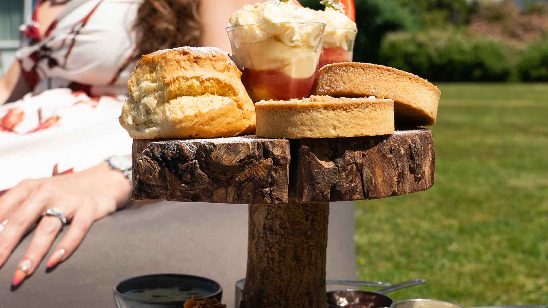 The Alternative afternoon tea picnic at The Wild Boar Estate