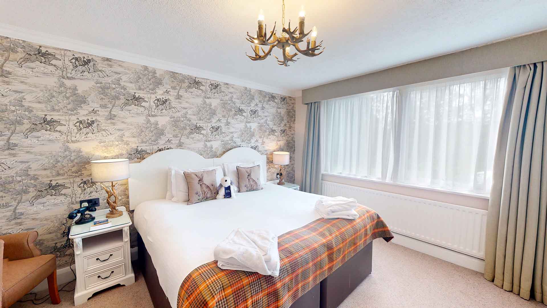 A Squirrel's Drey style hotel room at the Wild Boar Estate - Room 30