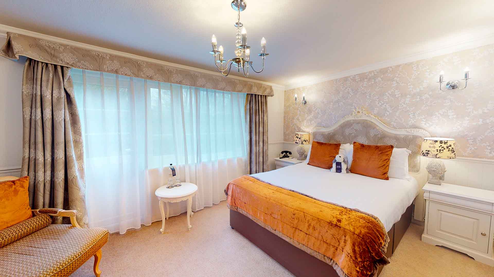 A Fox's Den style hotel room at the Wild Boar Estate Room 15
