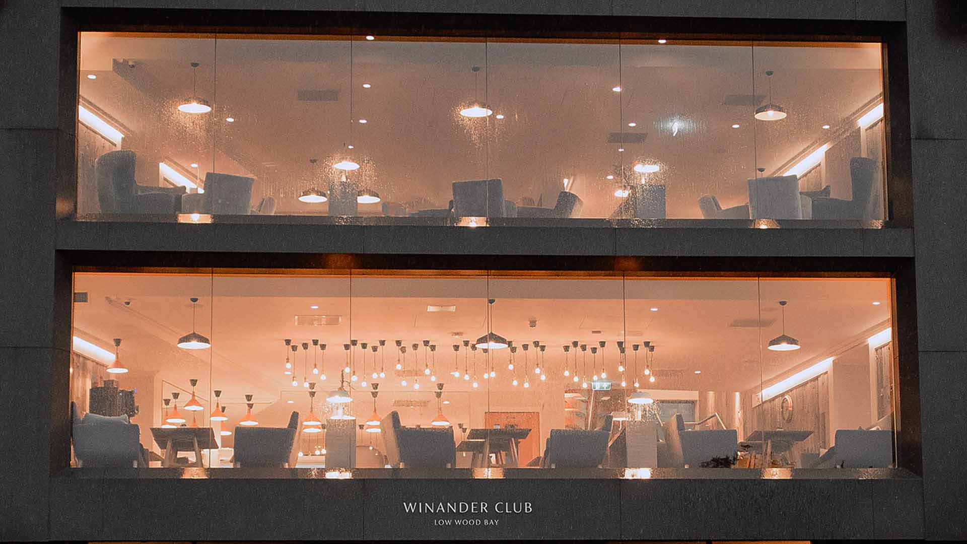 Winander Club in the evening
