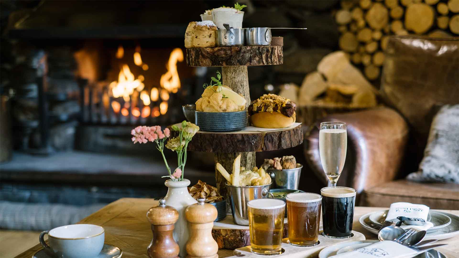 Alternative Afternoon Tea as served at Wild Boar Estate