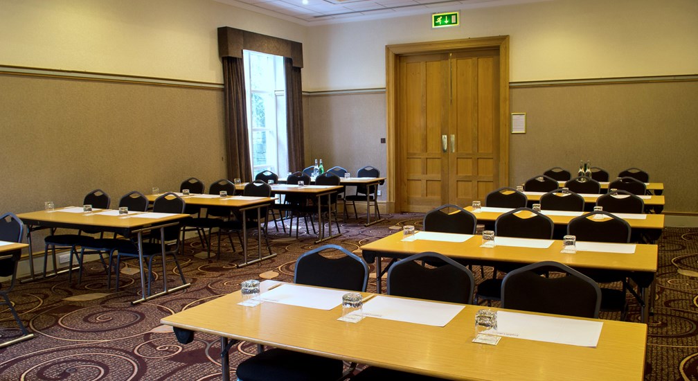 Classroom Style Table layout in the Wastwater Conference Room at Low Wood Bay Resort & Spa