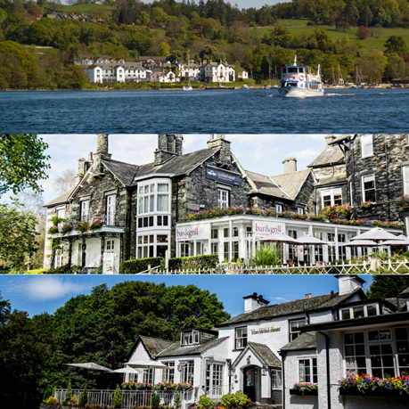 Lake District Hotels Collage