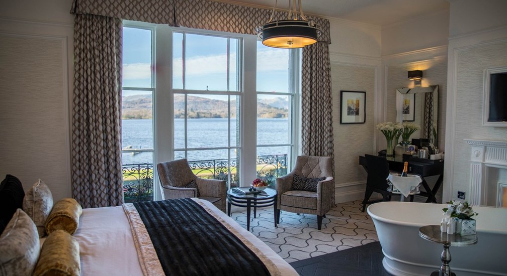 Low Wood Bay Resort & Spa - Lime Lake View Room, Windermere, Lake District Hotel