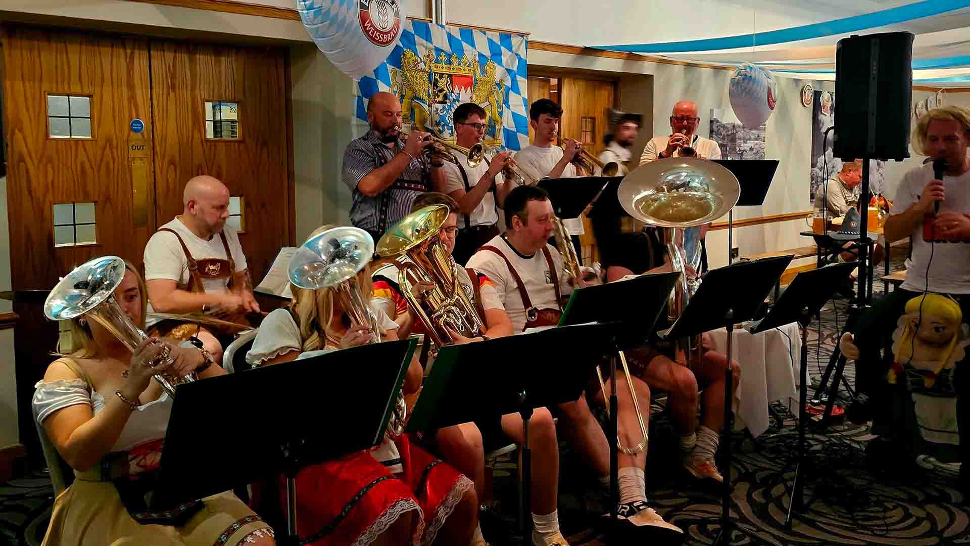 The band at Oktoberfest 2026