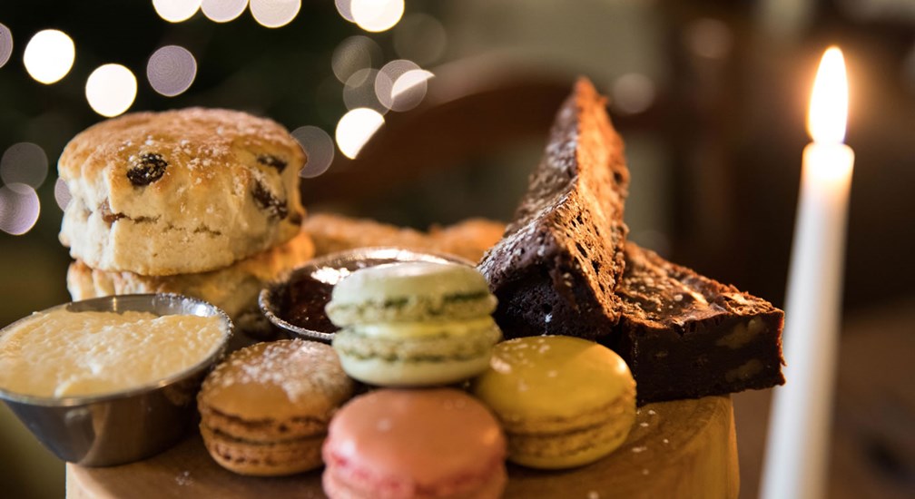 Festive afternoon tea treats at The Wild Boar