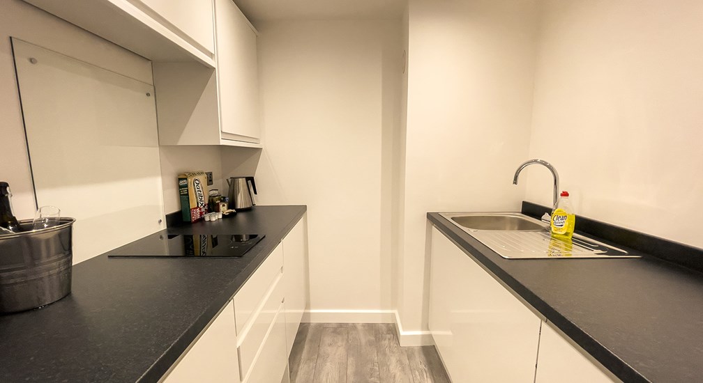 Student Accommodation en-suite Kitchen | Lancaster House