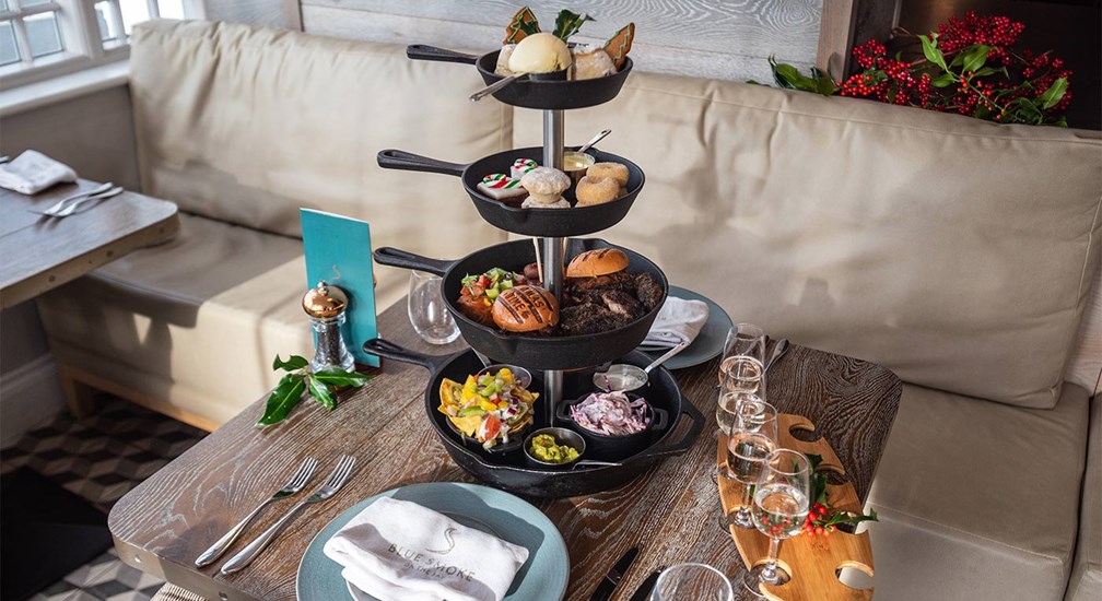 Festive Wood-Fired Afternoon Tea | The Blue Smoke on the Bay Restaurant