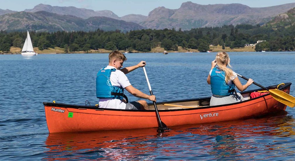 Open Canoeing on Windermere