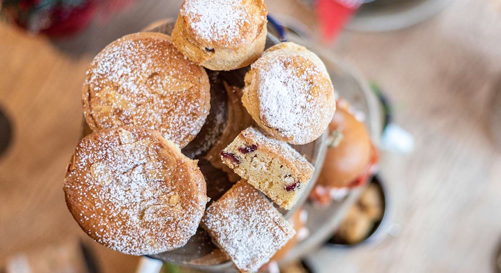 Buttermilk Scones and Mince pies