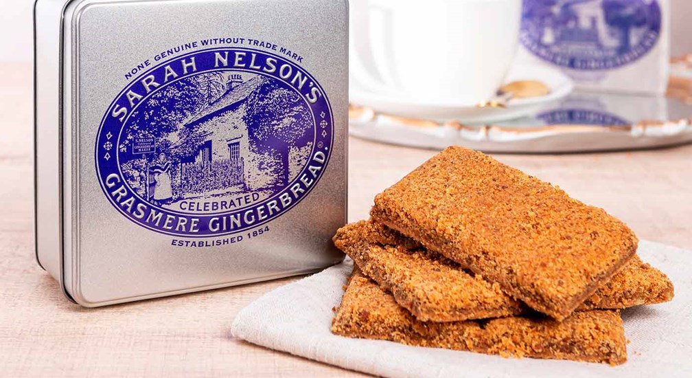 A Gift Tin of Grasmere Gingerbread® 