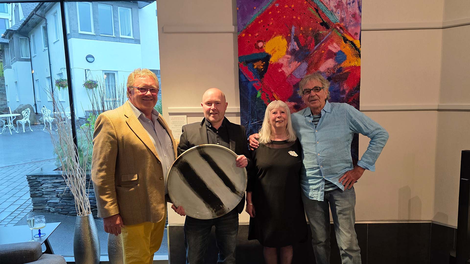 Simon Berry with James Hake, Mary Gavagan and Anthony Frost