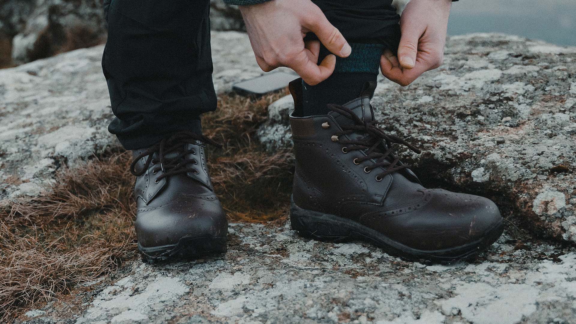 LANX Black Boots on Fell