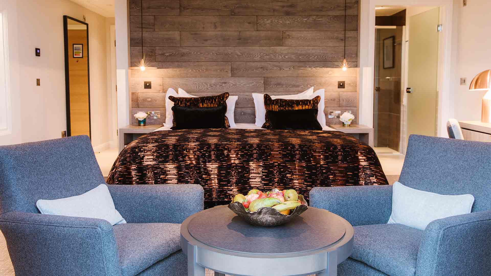 A Winander Club Hazel bedroom at Low Wood Bay Resort & Spa