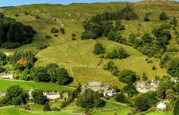 Troutbeck village