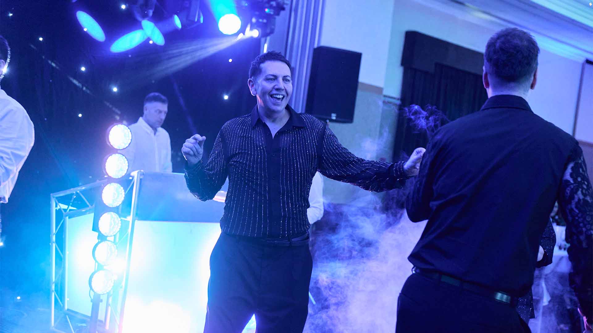 Party night goers on the dance floor at Low Wood Bay