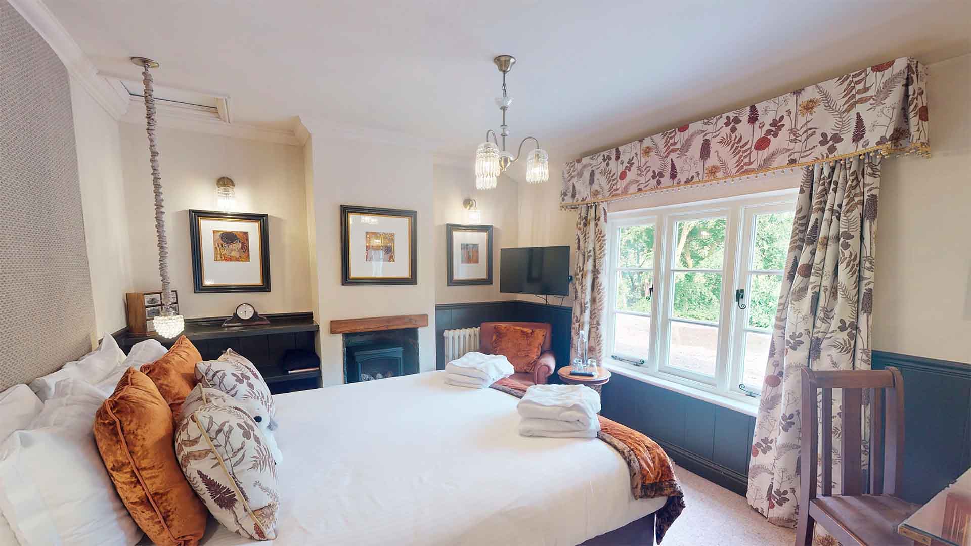 Owl's nest style hotel room at Wild Boar Estate - Room 3