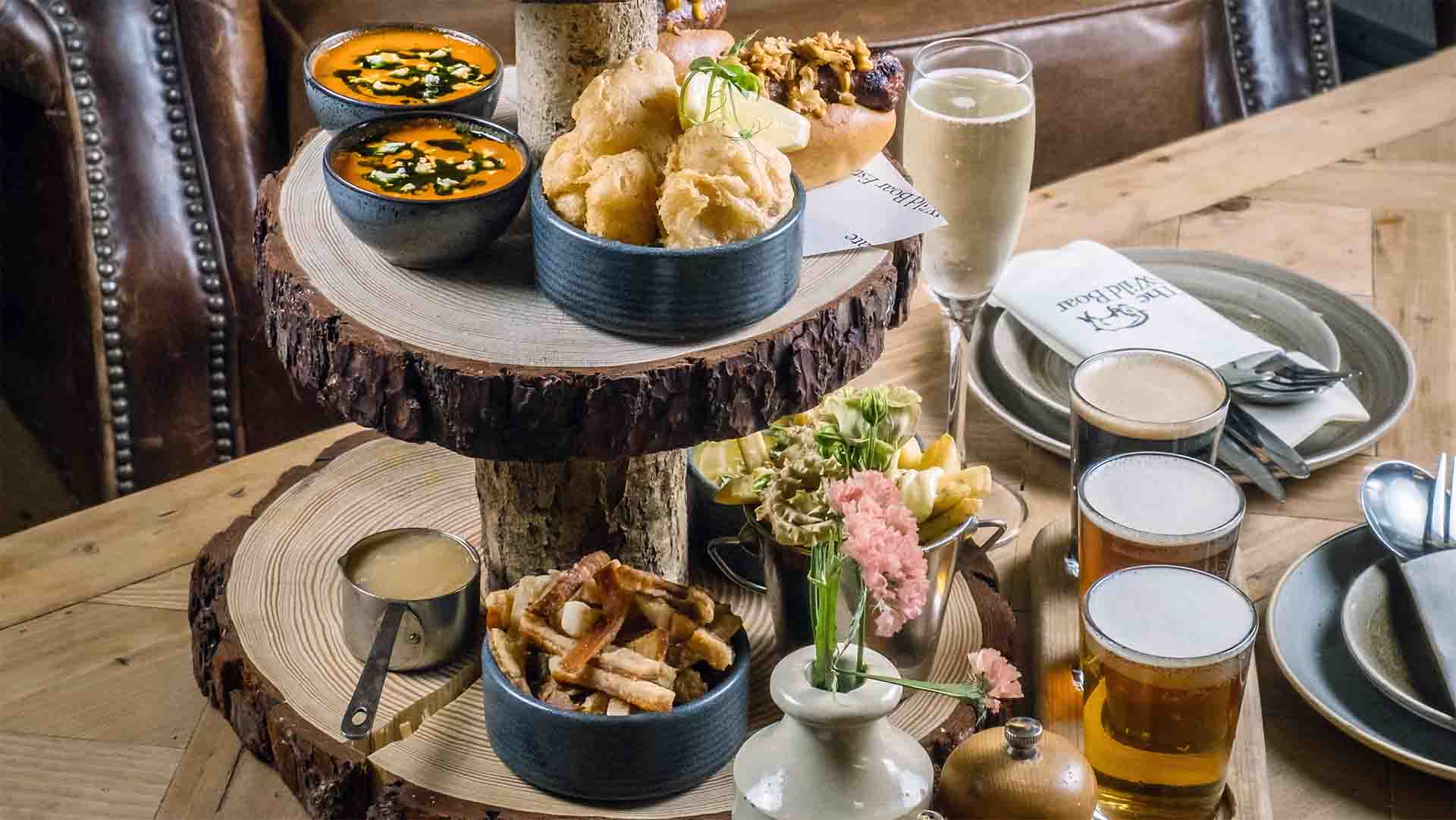 The Alternative Afternoon Tea at The Wild Boar Estate