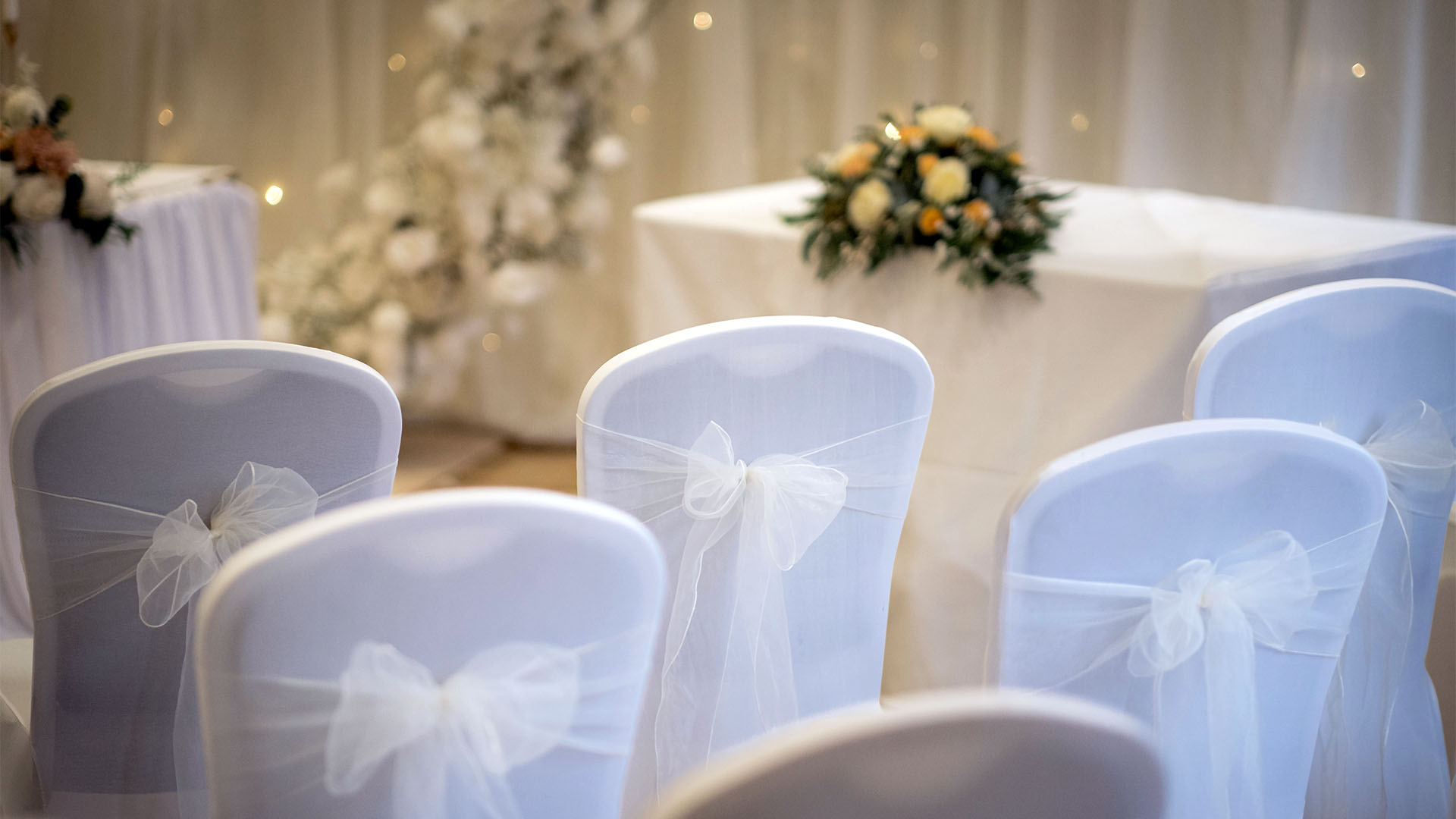Dressed chairs