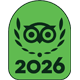 Tripadvisor 2026 Travelers choice award