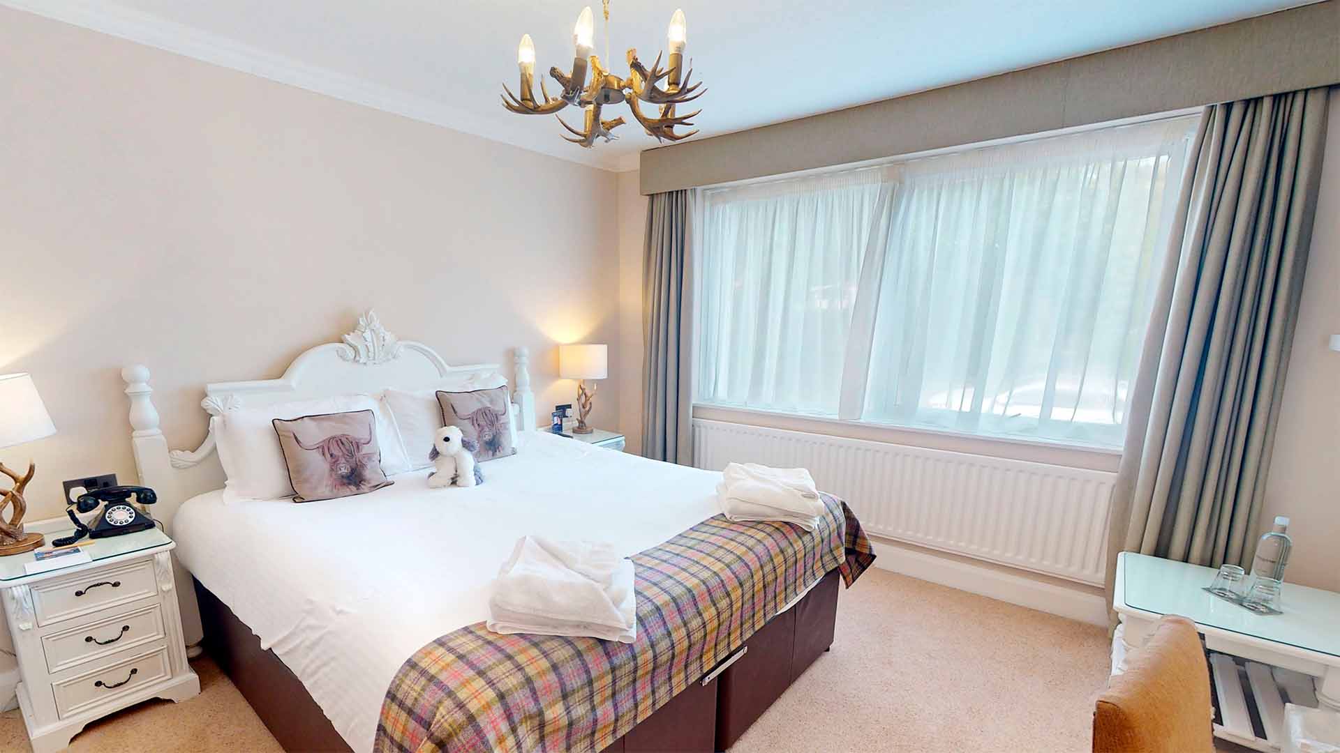 A Squirrel's Drey style hotel room at the Wild Boar Estate - Room 35