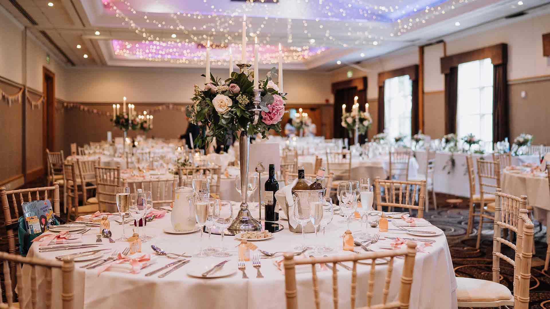 The Lakes Suite decked for a celebration