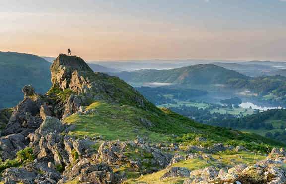 Helm crag above Grasmere
