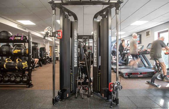 The fitness suite at The Sandpiper health Club at Lancaster House Hotel 