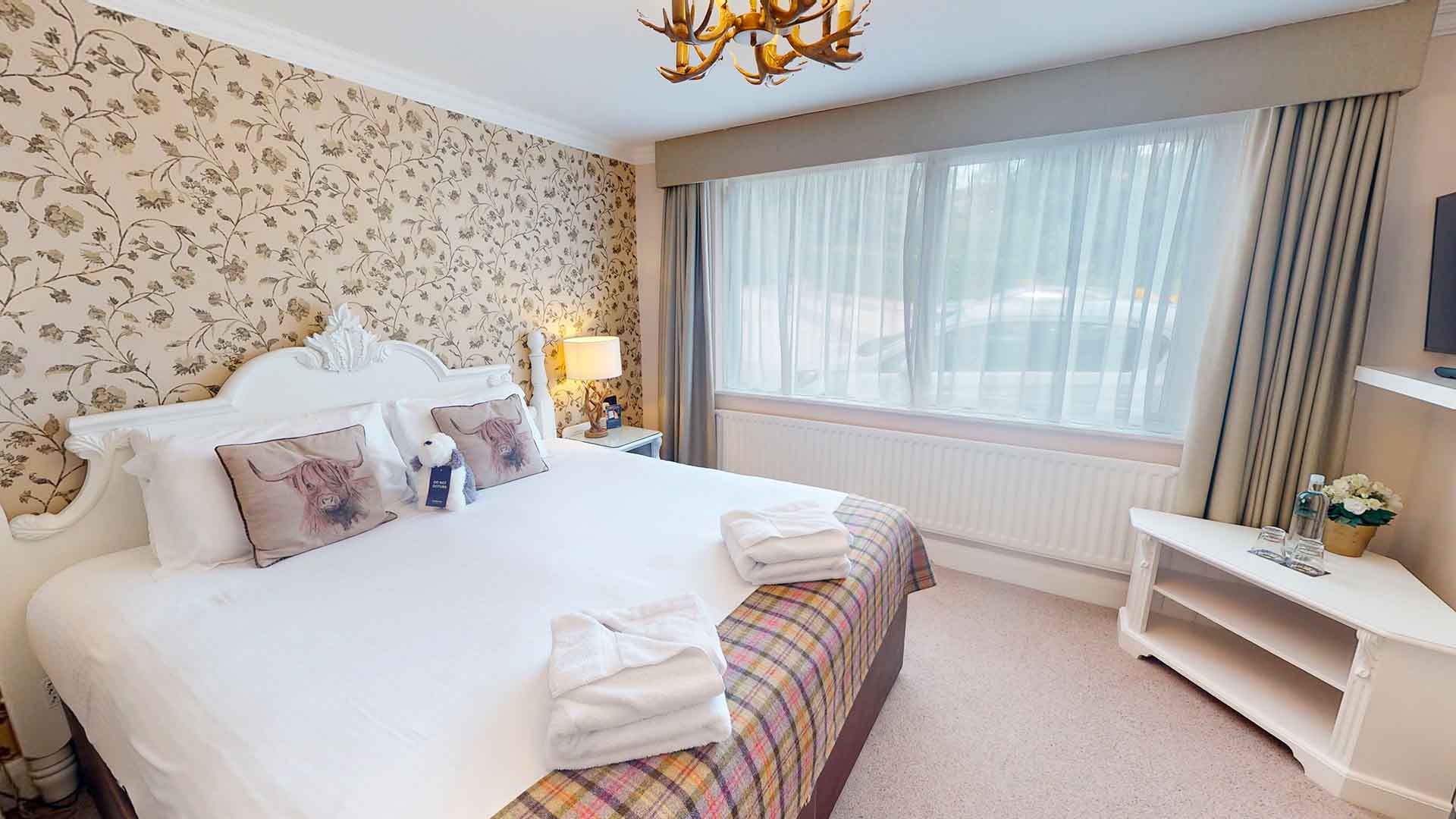 A Squirrel's Drey style hotel room at the Wild Boar Estate - Room 40