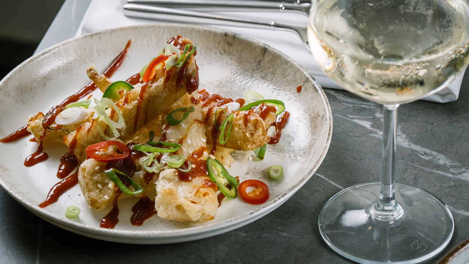 PARMESAN AND SESAME COATED PARSNIPS