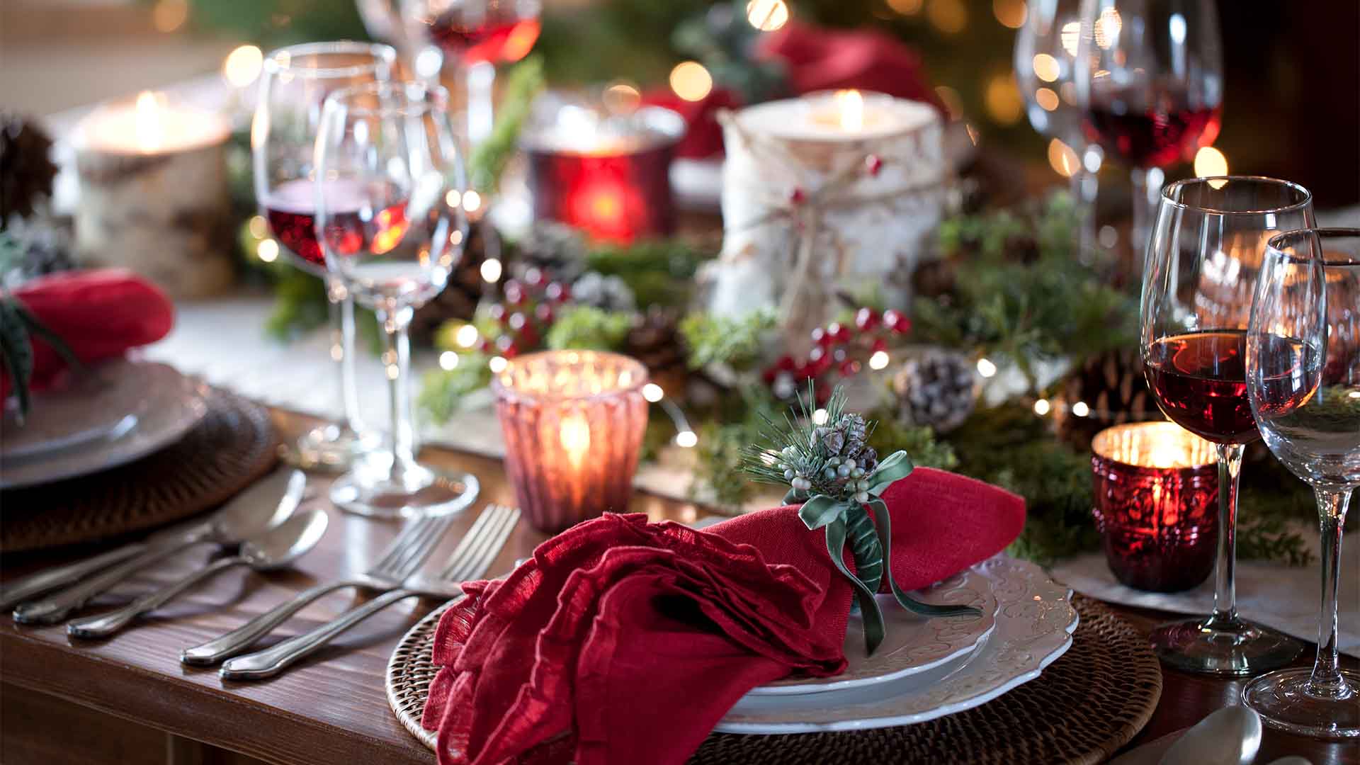Table setting and decoartions