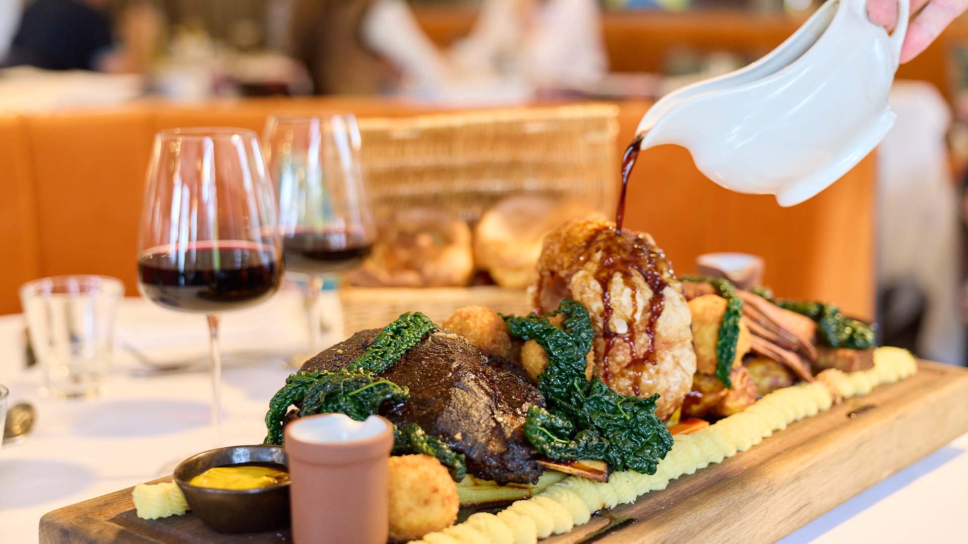 Traditional Sunday lunch