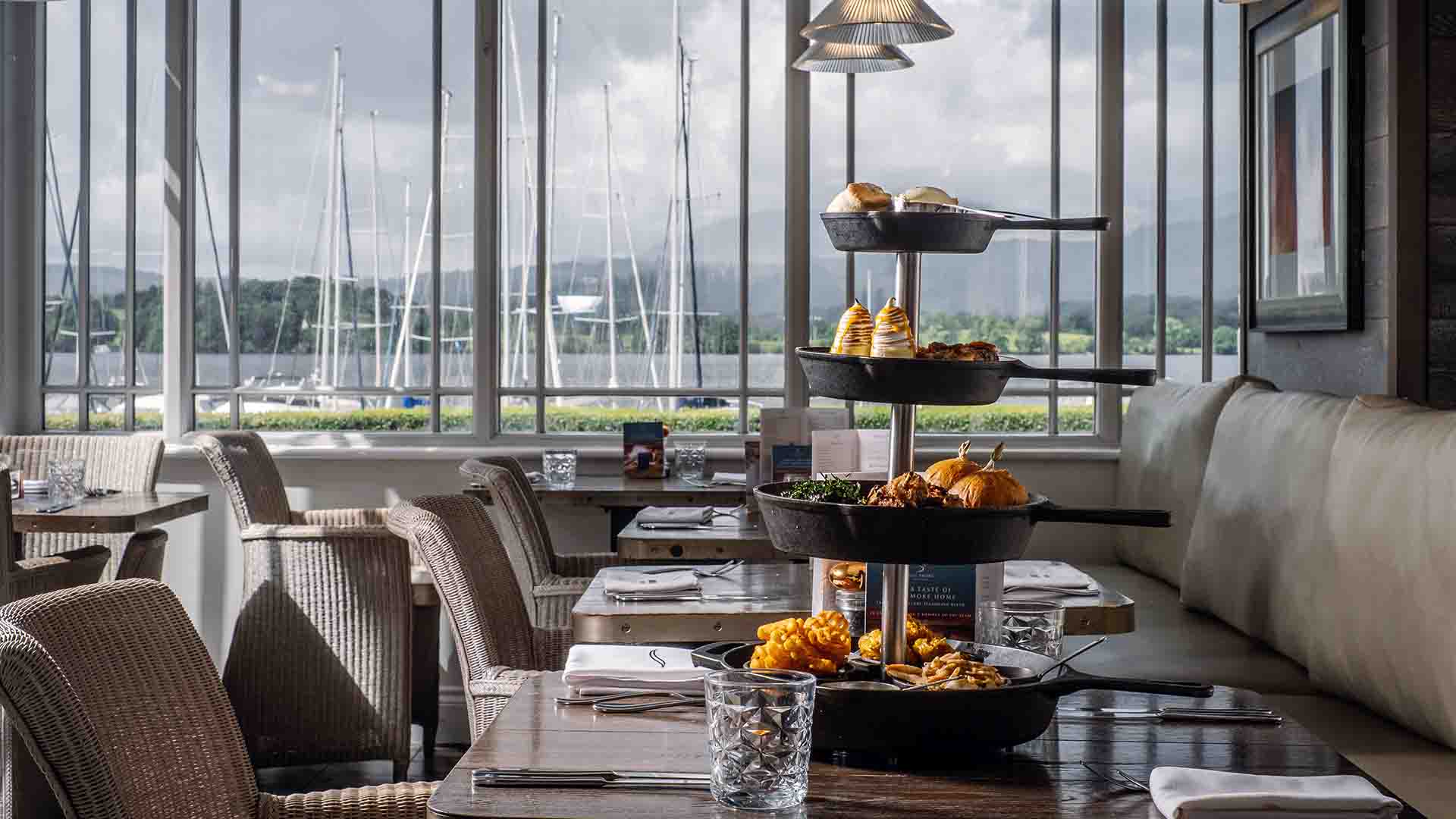 Wood-Fired afternoon tea as served at Blue Smoke