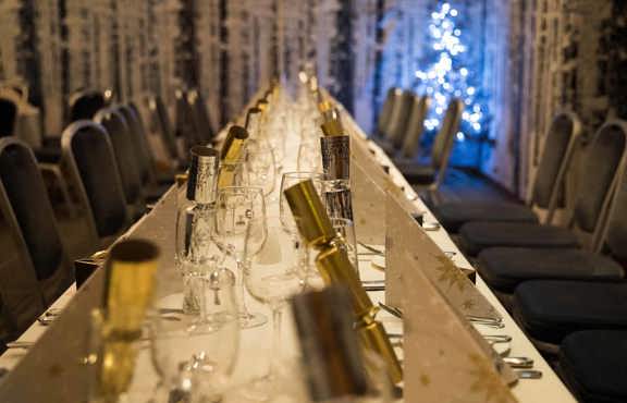 Christmas table decoartions