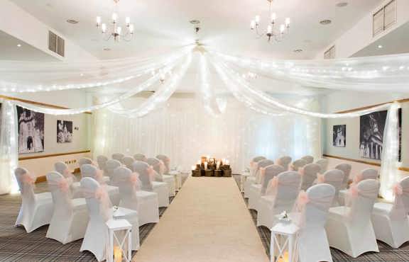 The Bowland Suite Wedding Ceremony Setup