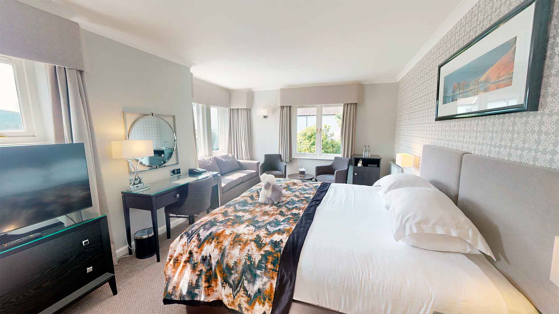 A Resort Hazel hotel bedroom at Low Wood Bay Resort & Spa