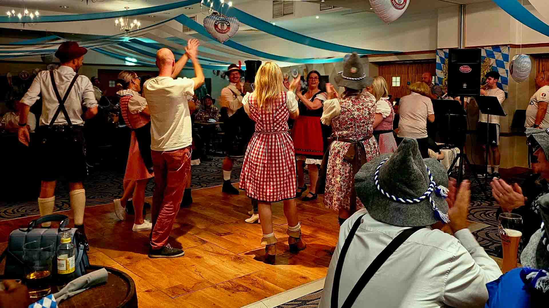 Festival Goers dancing